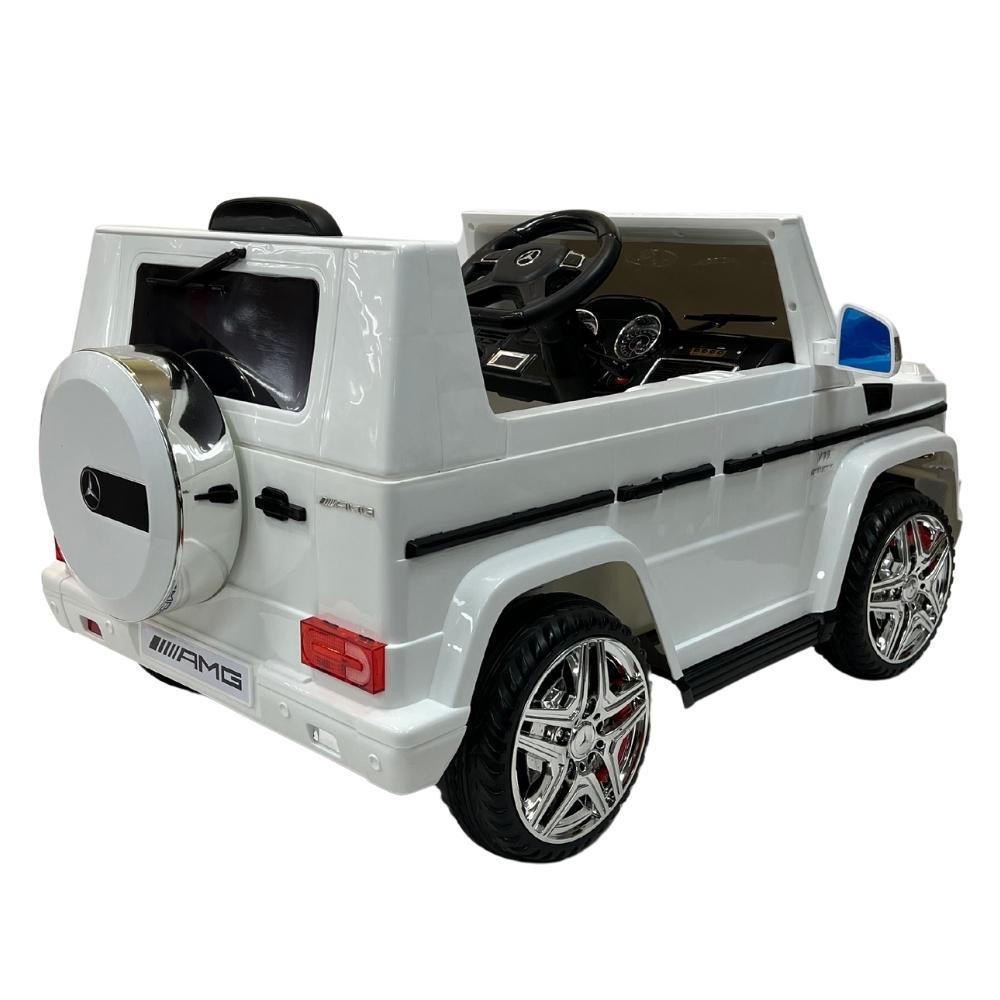 12V Mercedes Benz Jeep G65 - White - Aussie Baby