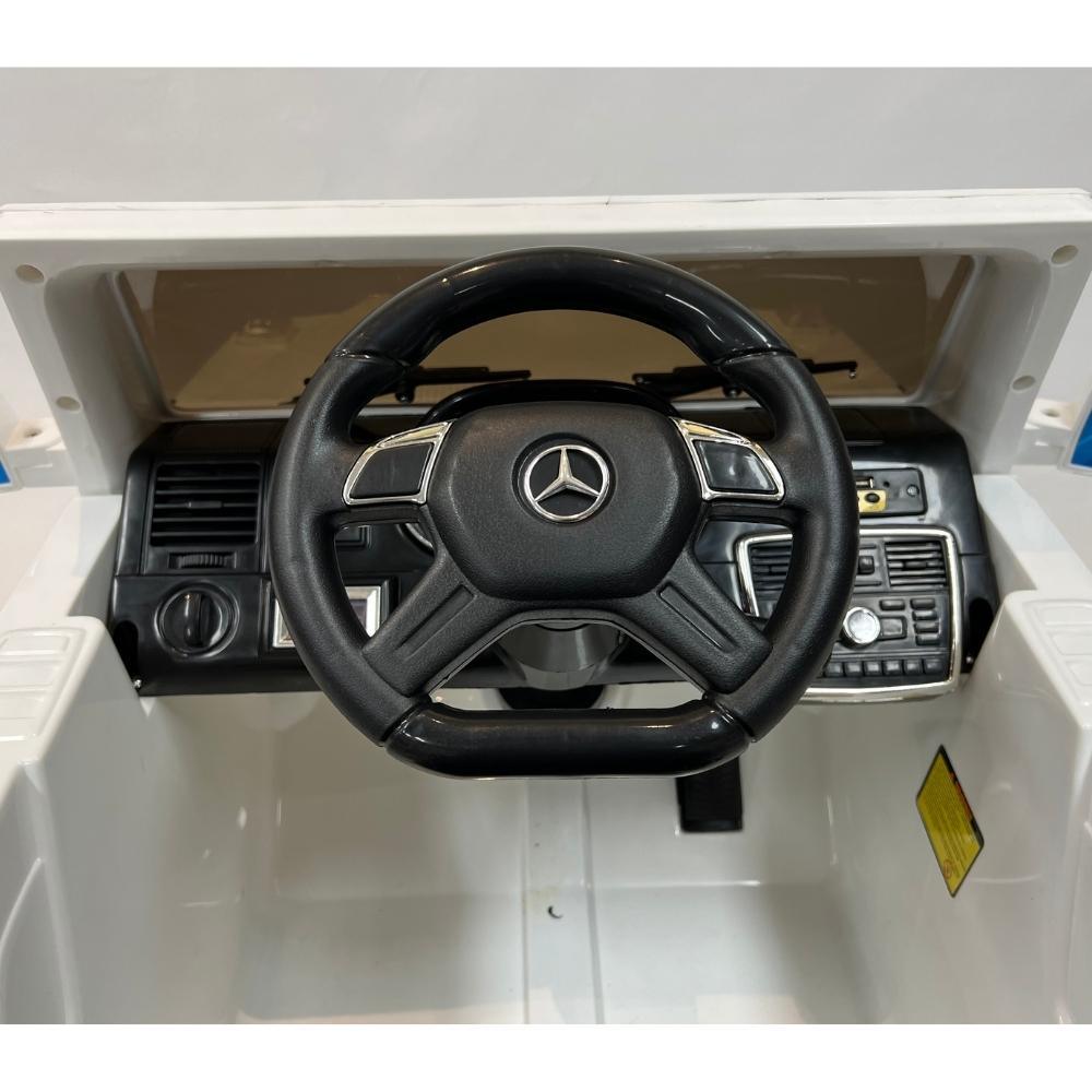 12V Mercedes Benz Jeep G65 - White - Aussie Baby