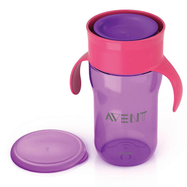 Philips Avent Grown Up Cup 340ml 18m+ (Purple) - Aussie Baby