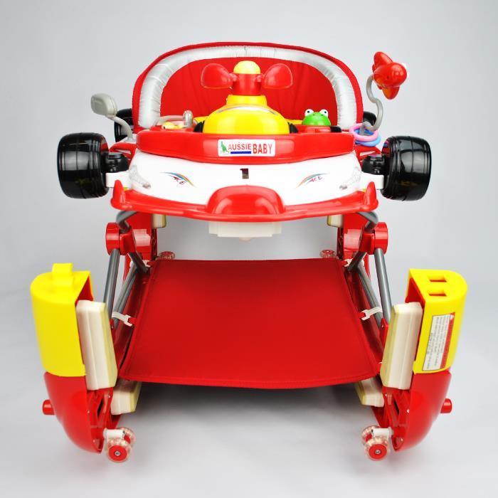F1 Racing Car Baby Walker & Rocker - Aussie Baby