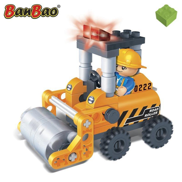 BanBao Mini Set Starter pack - Construction Compactor 8022 - Aussie Baby