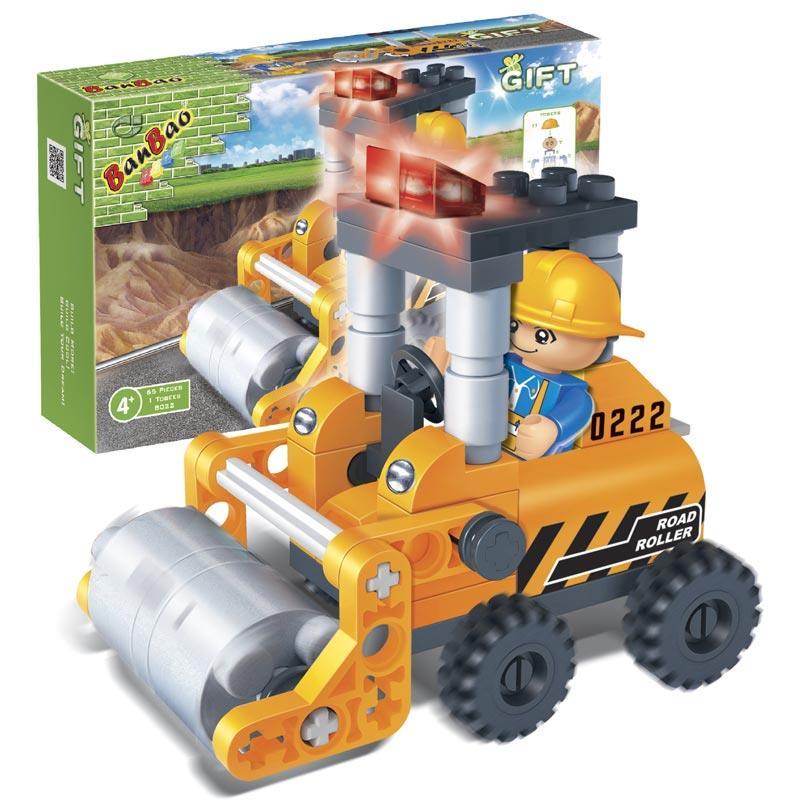 BanBao Mini Set Starter pack - Construction Compactor 8022 - Aussie Baby