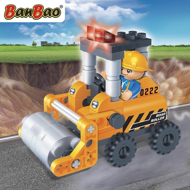 BanBao Mini Set Starter pack - Construction Compactor 8022 - Aussie Baby