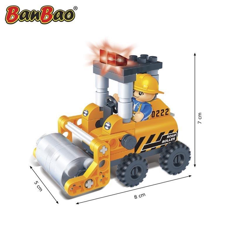 BanBao Mini Set Starter pack - Construction Compactor 8022 - Aussie Baby