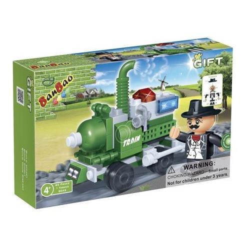 BanBao Mini Set Starter Pack - City Transport - Locomotive Train 8042 - Aussie Baby