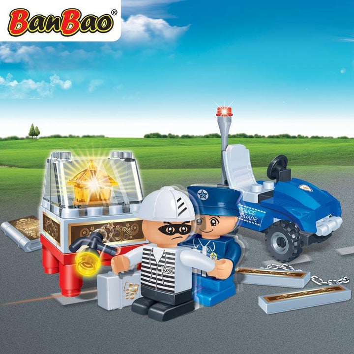 BanBao Mini Set Starter Pack - Police 8347 - Aussie Baby