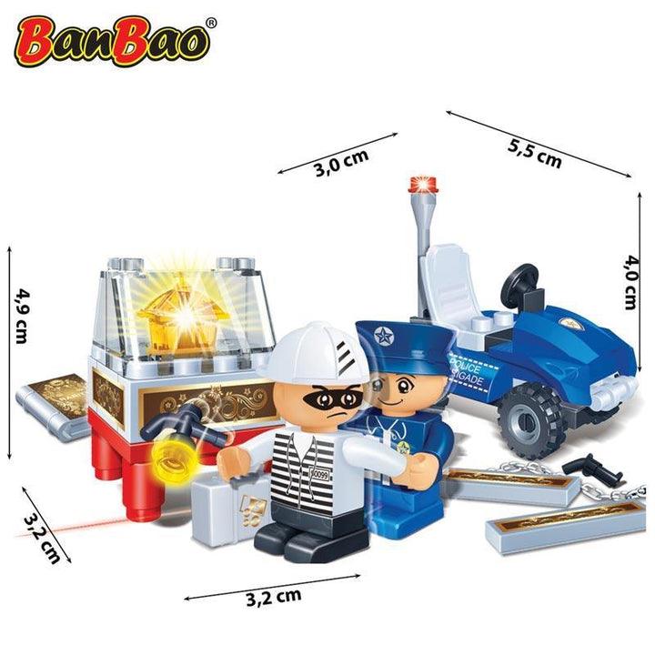 BanBao Mini Set Starter Pack - Police 8347 - Aussie Baby