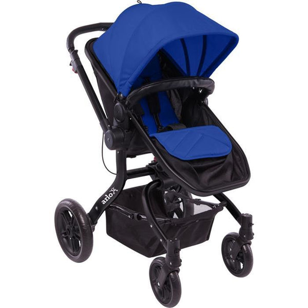 Infa Secure Arlo Stroller Black Frame - Blue - Aussie Baby