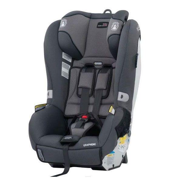 Britax - Safe n Sound Graphene Convertible Car Seat - Pebble Grey - Aussie Baby