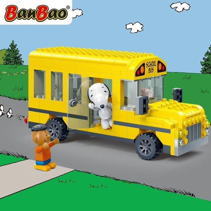 BanBao Peanuts - Snoopy's School Bus 7506 - Aussie Baby