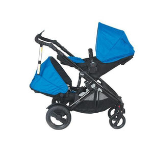 【Factory Seconds】Britax E-Brake Stroller Cobalt Blue and Second Seat - Aussie Baby
