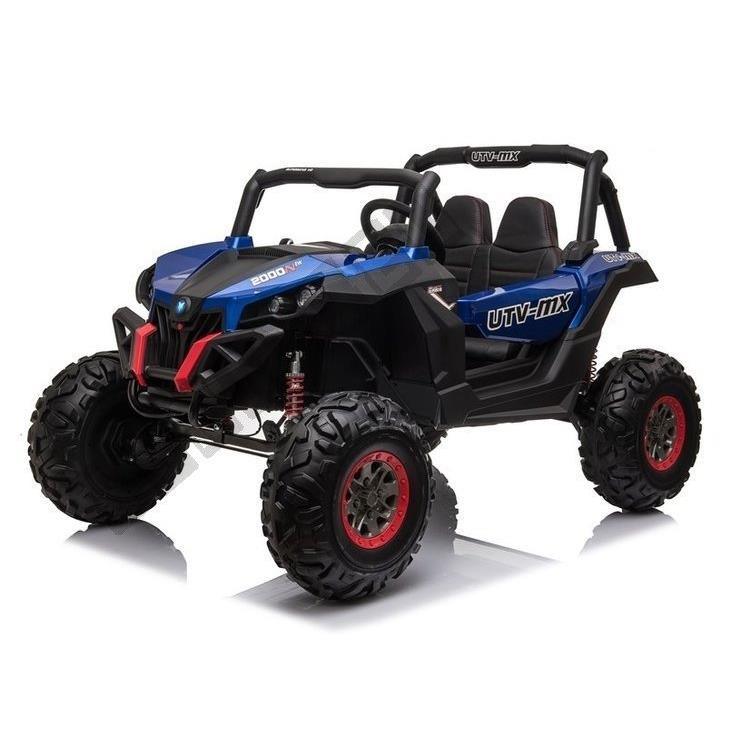 Buggy Child's Electric RideOn XMX603 12V Quad Bike - Blue - Aussie Baby