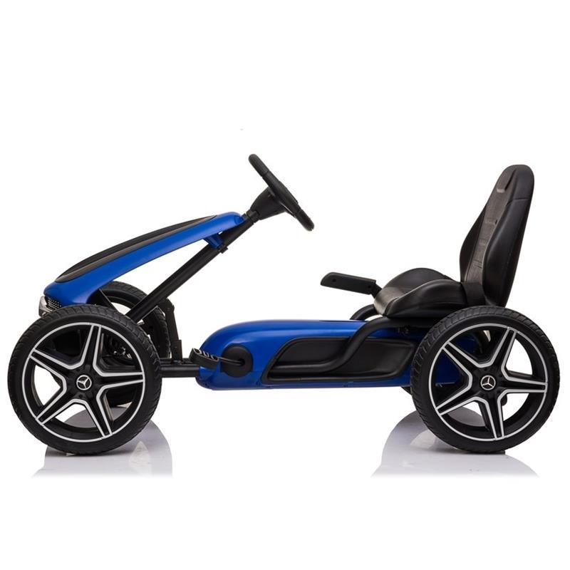 Mercedes Benz Licensed Go Kart - Blue - Aussie Baby