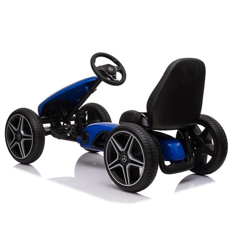 Mercedes Benz Licensed Go Kart - Blue - Aussie Baby