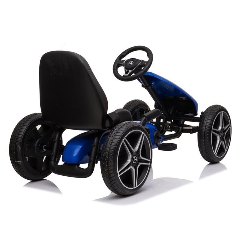 Mercedes Benz Licensed Go Kart - Blue - Aussie Baby