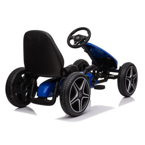Mercedes Benz Licensed Go Kart - Blue - Aussie Baby