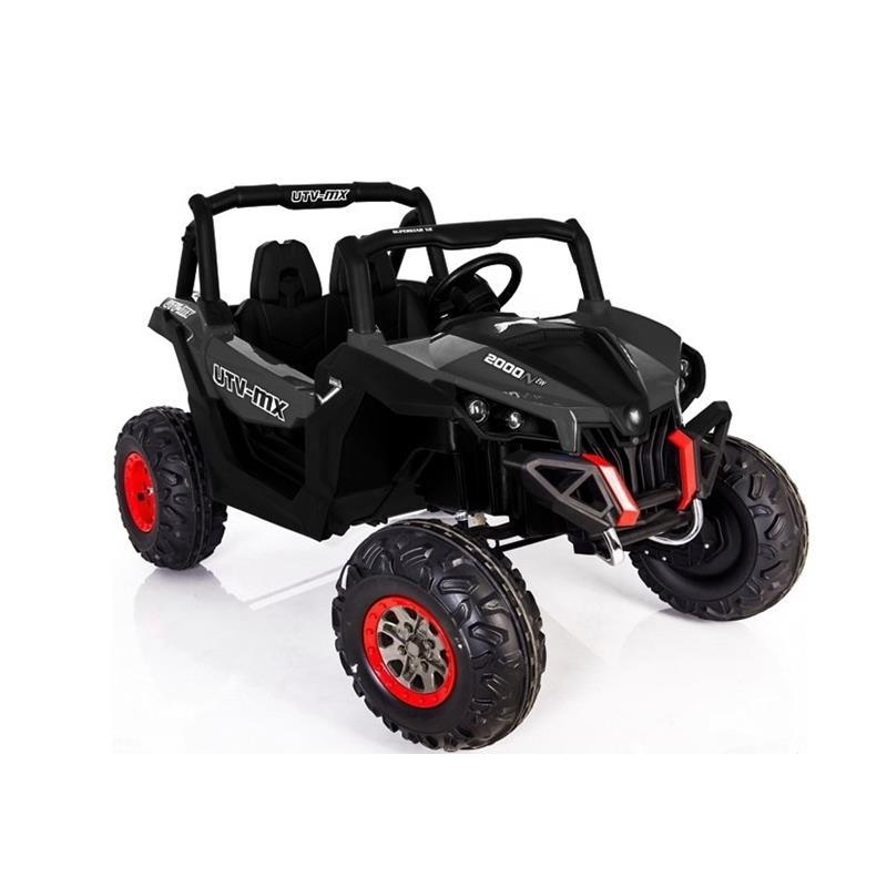 Buggy XMX603 12V Quad Bike - Black - Aussie Baby
