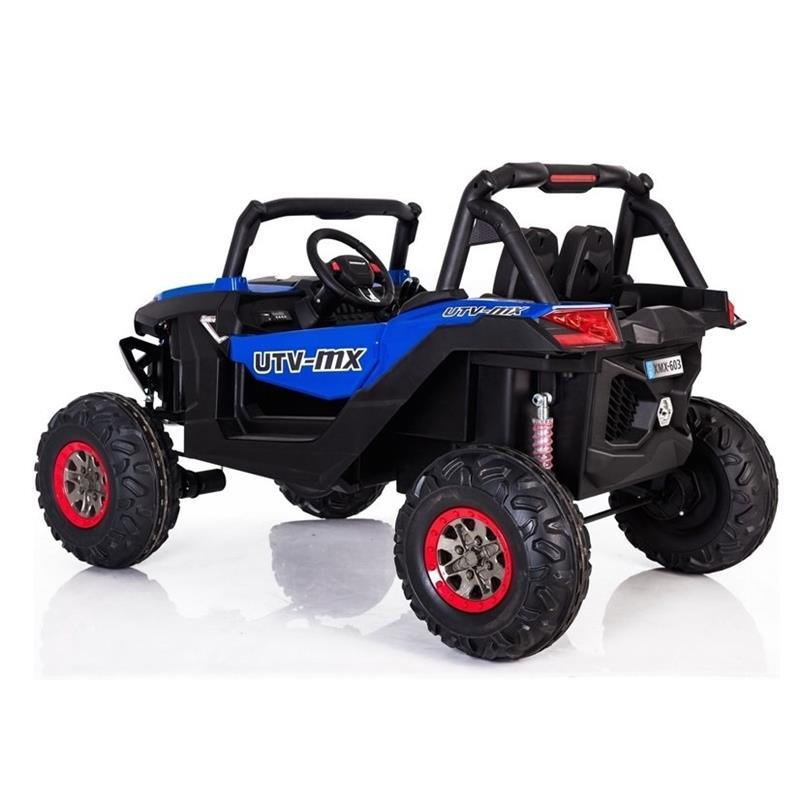 Buggy Child's Electric RideOn XMX603 12V Quad Bike - Blue - Aussie Baby