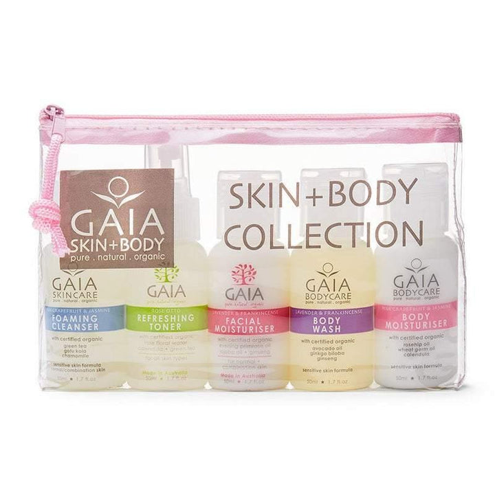 GAIA Pure/Natural/Organic Skin and Body Collection Kit Women/Ladies 5 X 50ml - Aussie Baby
