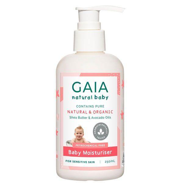 GAIA Natural Baby Moisturiser 250ml - Aussie Baby