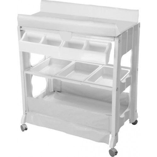 Infa Secure Cosmo Baby Bath & Change Centre - White - Aussie Baby