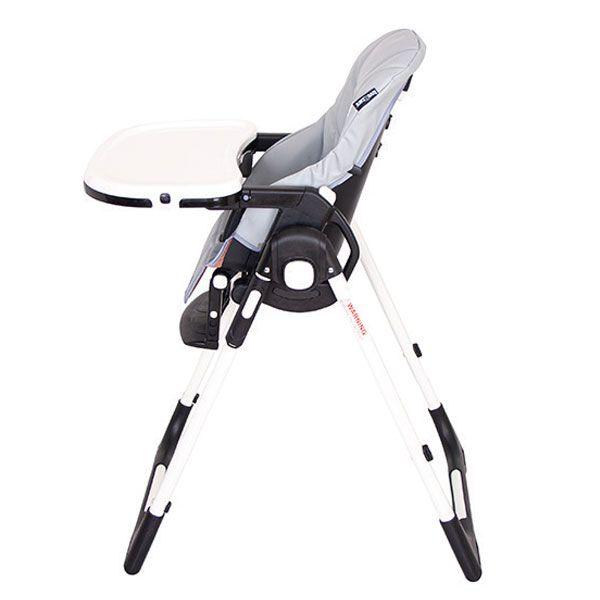 Love N Care Deluxe Montana High Chair - Grey - Aussie Baby