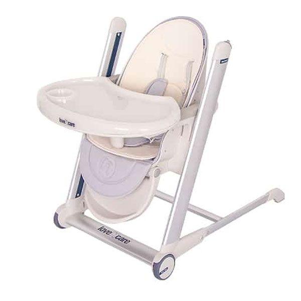 Love N Care Pandora High Chair Grey - Aussie Baby