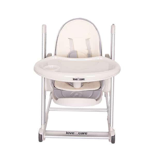 Love N Care Pandora High Chair Grey - Aussie Baby