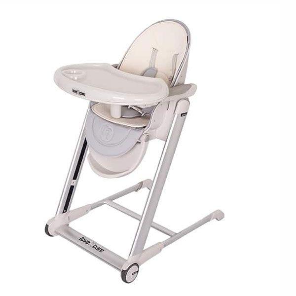 Love N Care Pandora High Chair Grey - Aussie Baby