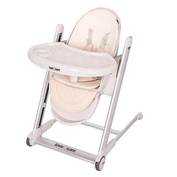 Love N Care Pandora High Chair Latte - Aussie Baby