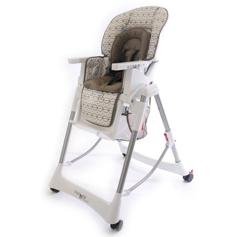 Love N Care Deluxe Techno High Chair - Brindle - Aussie Baby