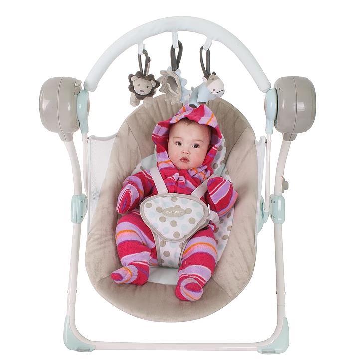 Love N Care Rock My Baby Swing - Earth - Aussie Baby