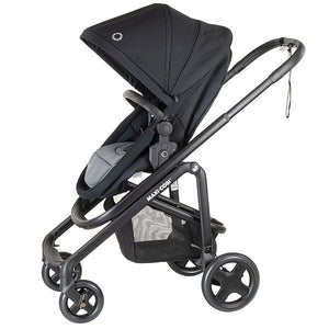 Maxi Cosi Lila CP2 Essential Bassinet Stroller Black - Aussie Baby