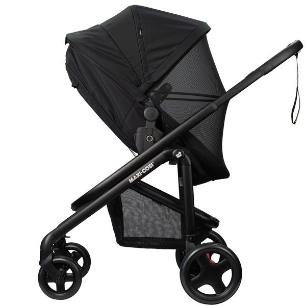 Maxi Cosi Lila CP2 Essential Bassinet Stroller Black – Aussie Baby