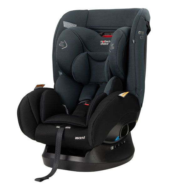 Mothers Choice Ascend Convertible Car Seat Titanium Grey - Aussie Baby