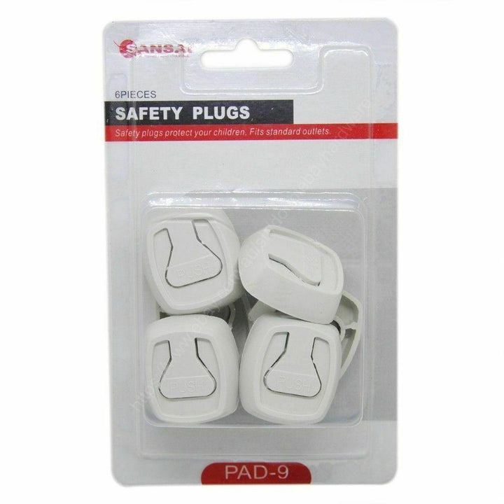 Sansai Power Point Safety Plugs (6pcs per pack) - Aussie Baby