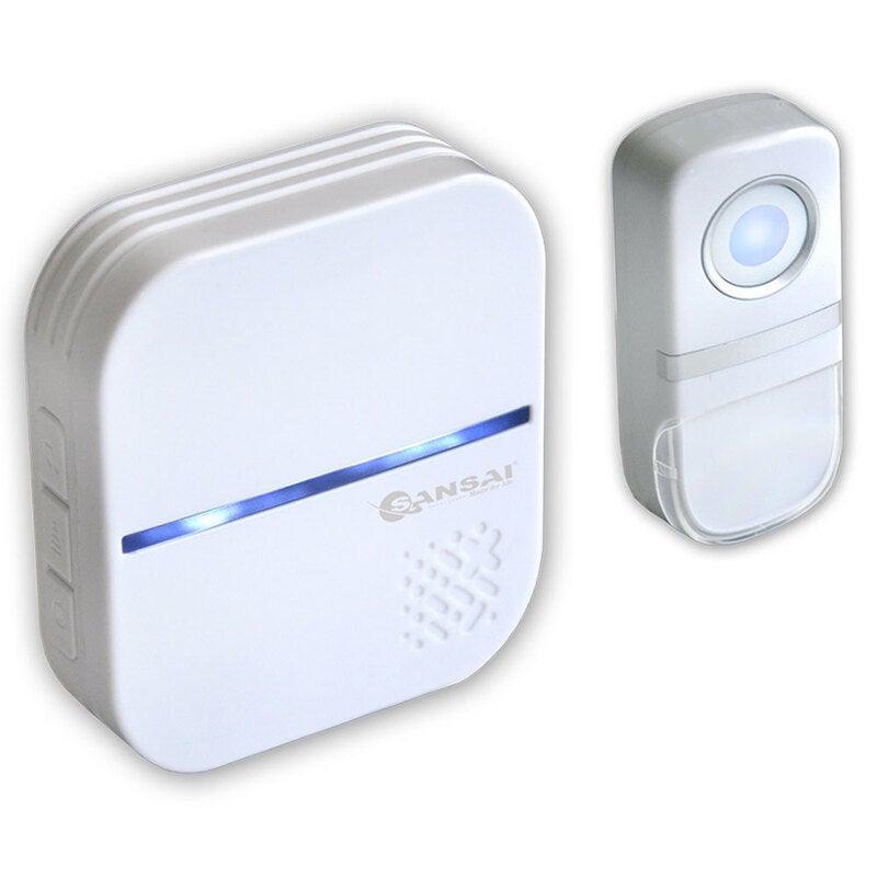 Sansai Plug In Wireless Door Chime/Bell/Ring 58 Tones/150m Range Waterproof - Aussie Baby