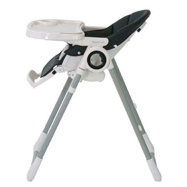 Steelcraft Matisse Hi Lo High Chair Black - Aussie Baby