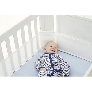 Sweet Dreams Air Pad - Sleigh Cot - White - Aussie Baby