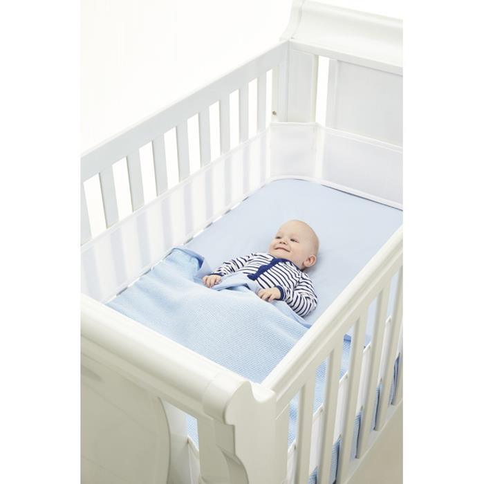 Sweet Dreams Air Pad - Sleigh Cot - White - Aussie Baby