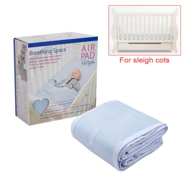 Sweet Dreams Air Pad - Sleigh Cot - Blue - Aussie Baby
