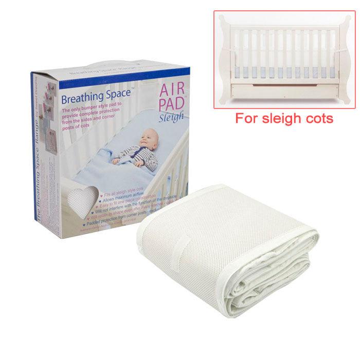Sweet Dreams Air Pad - Sleigh Cot - White - Aussie Baby