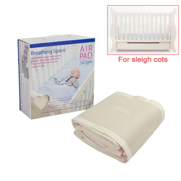 Sweet Dreams Air Pad - Sleigh Cot - Beige - Aussie Baby