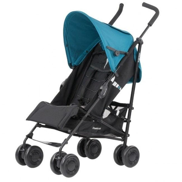 Steelcraft Express Layback Stroller - Ocean Blue - Aussie Baby