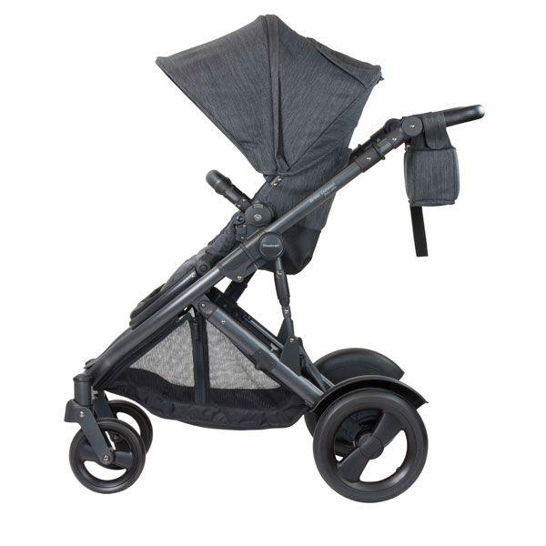 Steelcraft Strider Compact Deluxe Edition Textured Collection Stroller - Granite - Aussie Baby