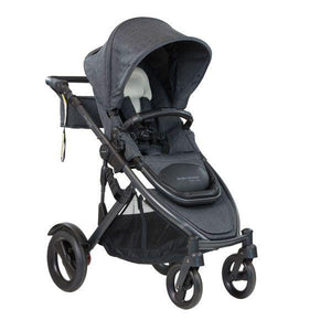 Steelcraft Strider Compact Deluxe Edition Textured Collection Stroller - Granite - Aussie Baby