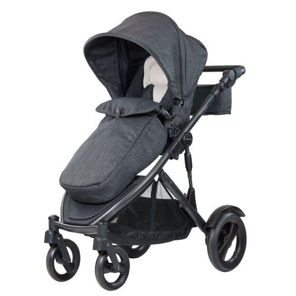 Steelcraft Strider Compact Deluxe Edition Textured Collection Stroller - Granite - Aussie Baby