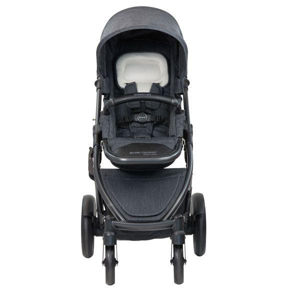 Steelcraft Strider Compact Deluxe Edition Textured Collection Stroller - Granite - Aussie Baby