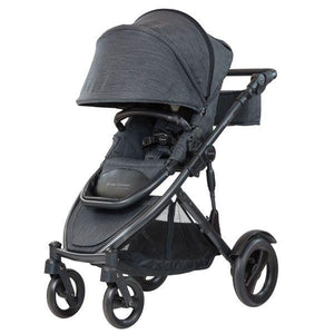 Steelcraft Strider Compact Deluxe Edition Textured Collection Stroller - Granite - Aussie Baby