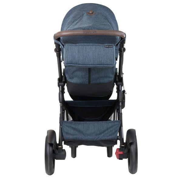 Steelcraft Strider Compact Deluxe Edition Textured Collection Stroller - Moonstone - Aussie Baby